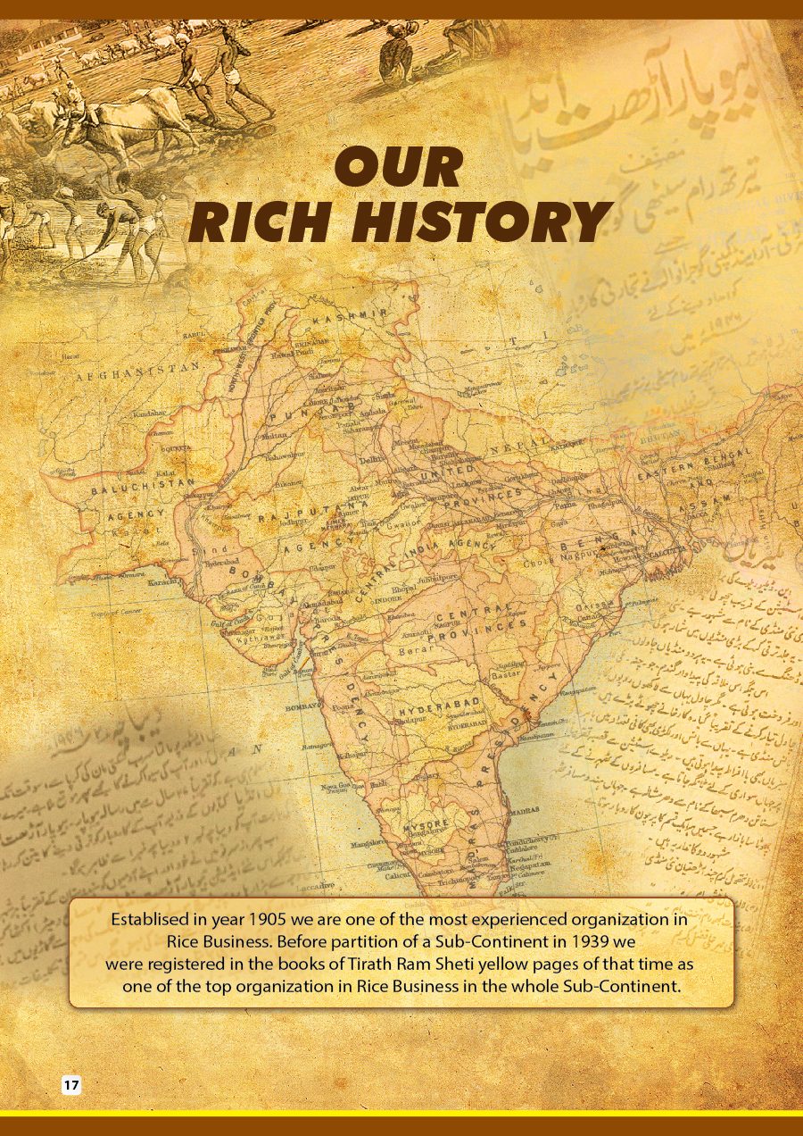 Undivided subcontinent map, circa 1905